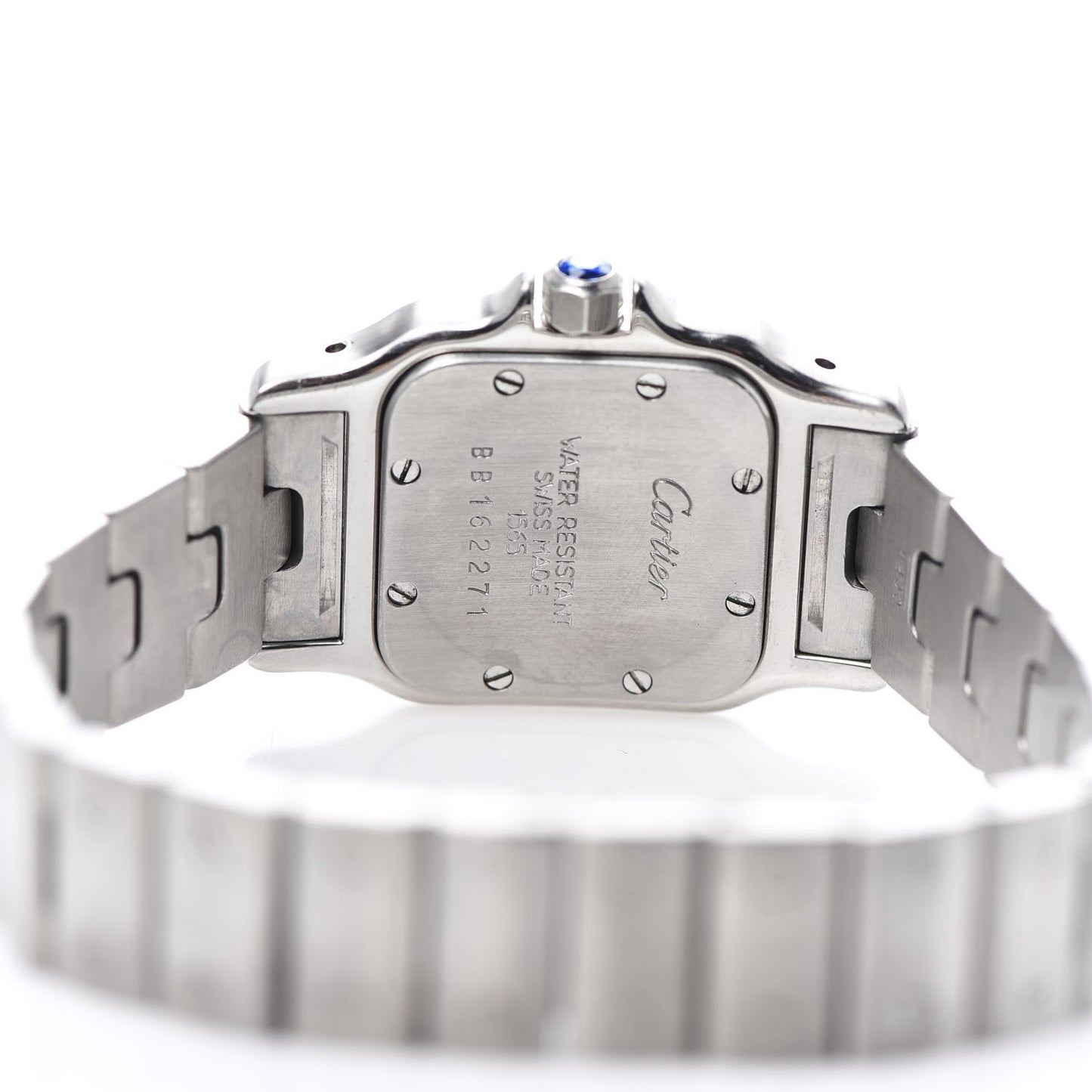 Stainless Steel 24mm Santos de Cartier Galbee Quartz Watch