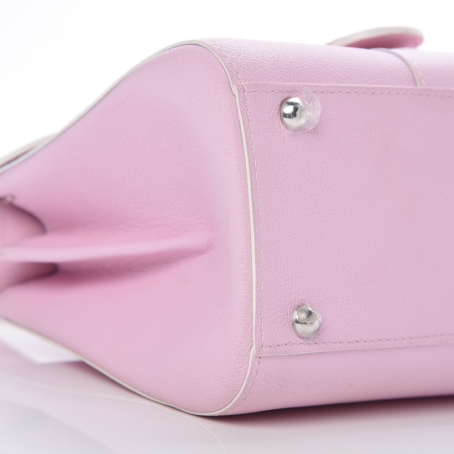 Grained Calfskin Mini Brillant Satchel Nakuru
