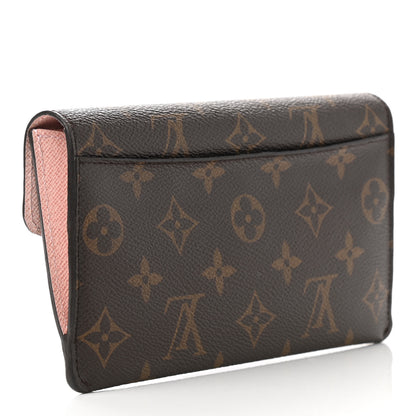 Louis Vuitton Monogram Jeanne Wallet Rose Ballerine 4 of 11