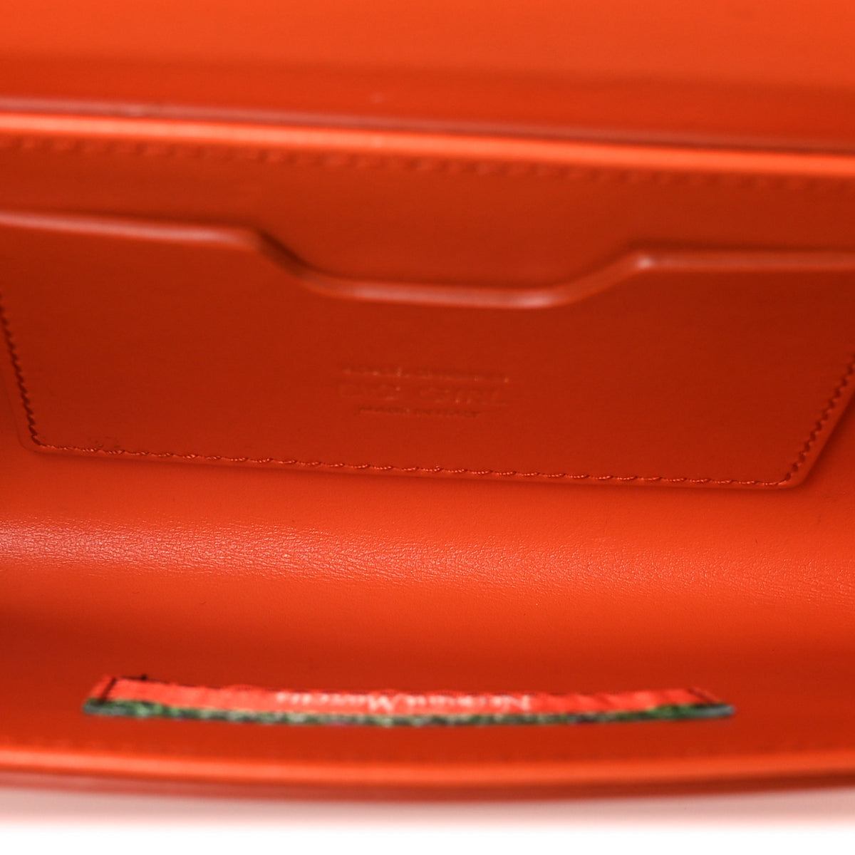 Dolce & Gabbana Nappa DG Girls Shoulder Bag Orange 4 of 9