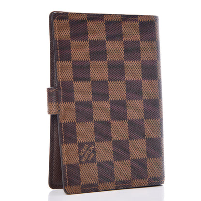 Louis Vuitton Damier Ebene Small Ring Agenda Cover 3 of 6