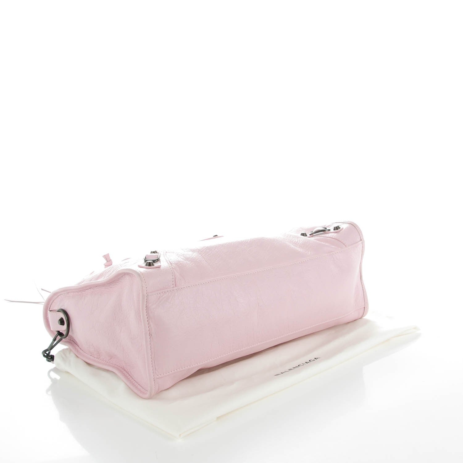 Balenciaga Agneau Classic Hardware City Rose Poudre Rose Petunia 4 of 8
