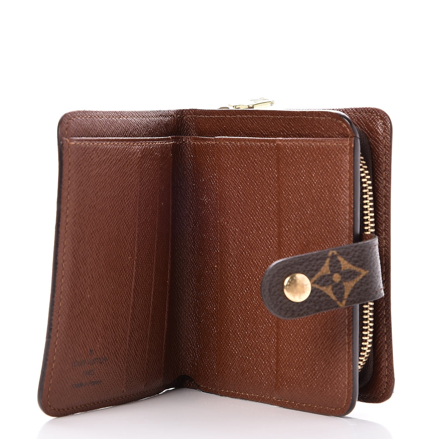 Louis Vuitton Monogram Compact Zippe Zipped Wallet 5 of 7