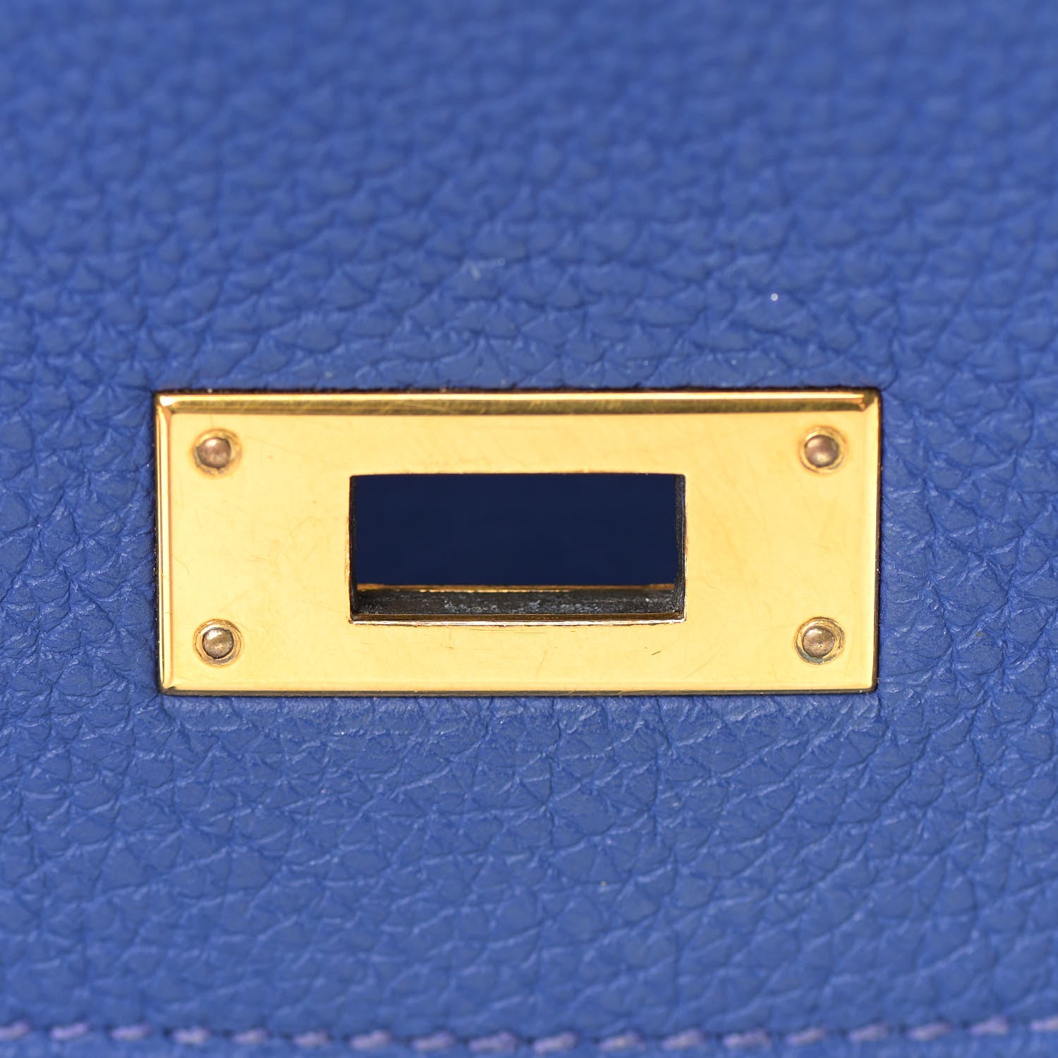 Hermes Togo Kelly Retourne 35 Bleu Electrique 22 of 38