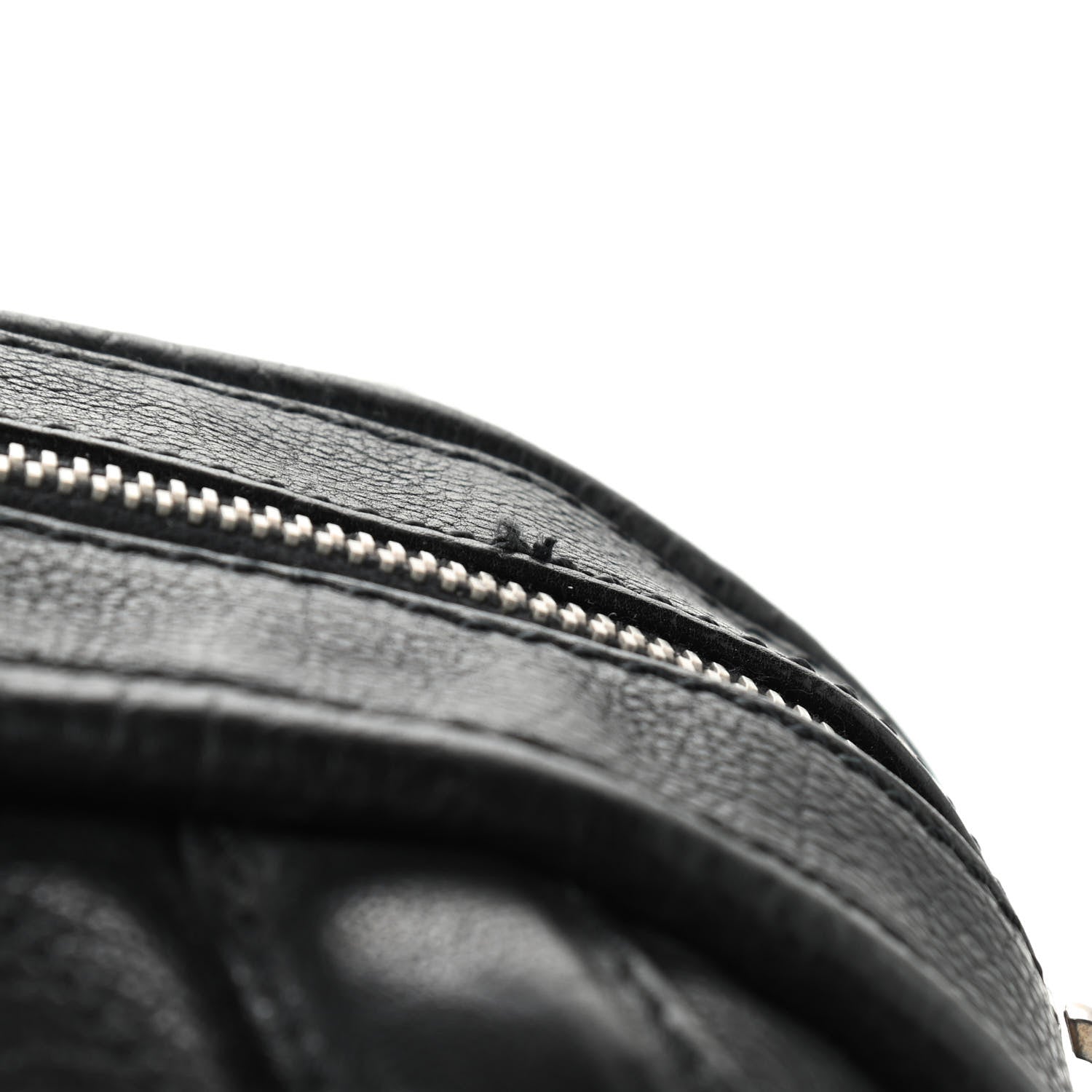 Chanel Calfskin Round Bowling Bag Black 8 of 10