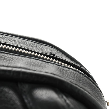 Chanel Calfskin Round Bowling Bag Black 8 of 10