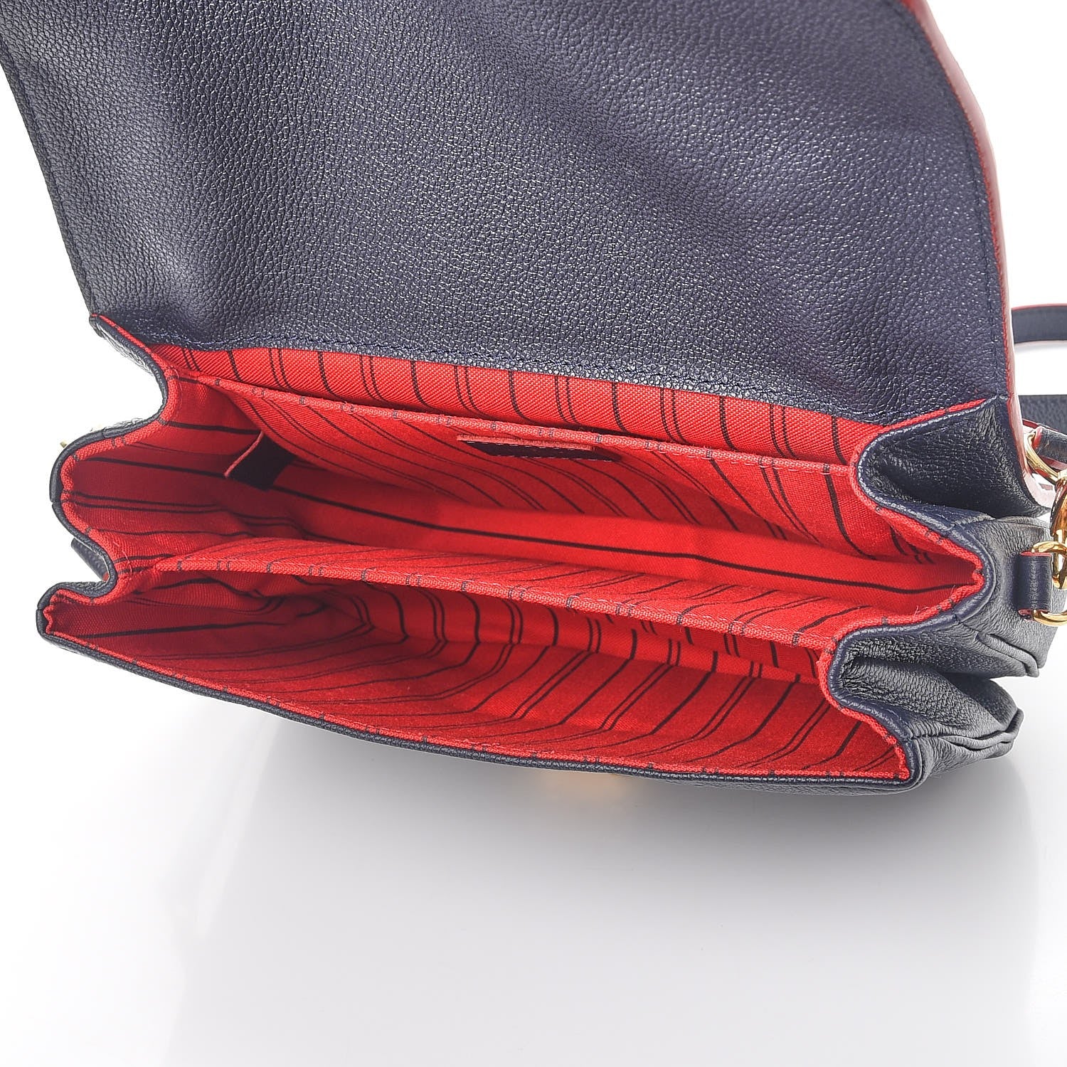 Louis Vuitton Empreinte Pochette Metis Marine Rouge 5 of 9