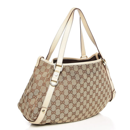 Gucci Monogram Medium Abbey Shoulder Bag Ivory 3 of 7