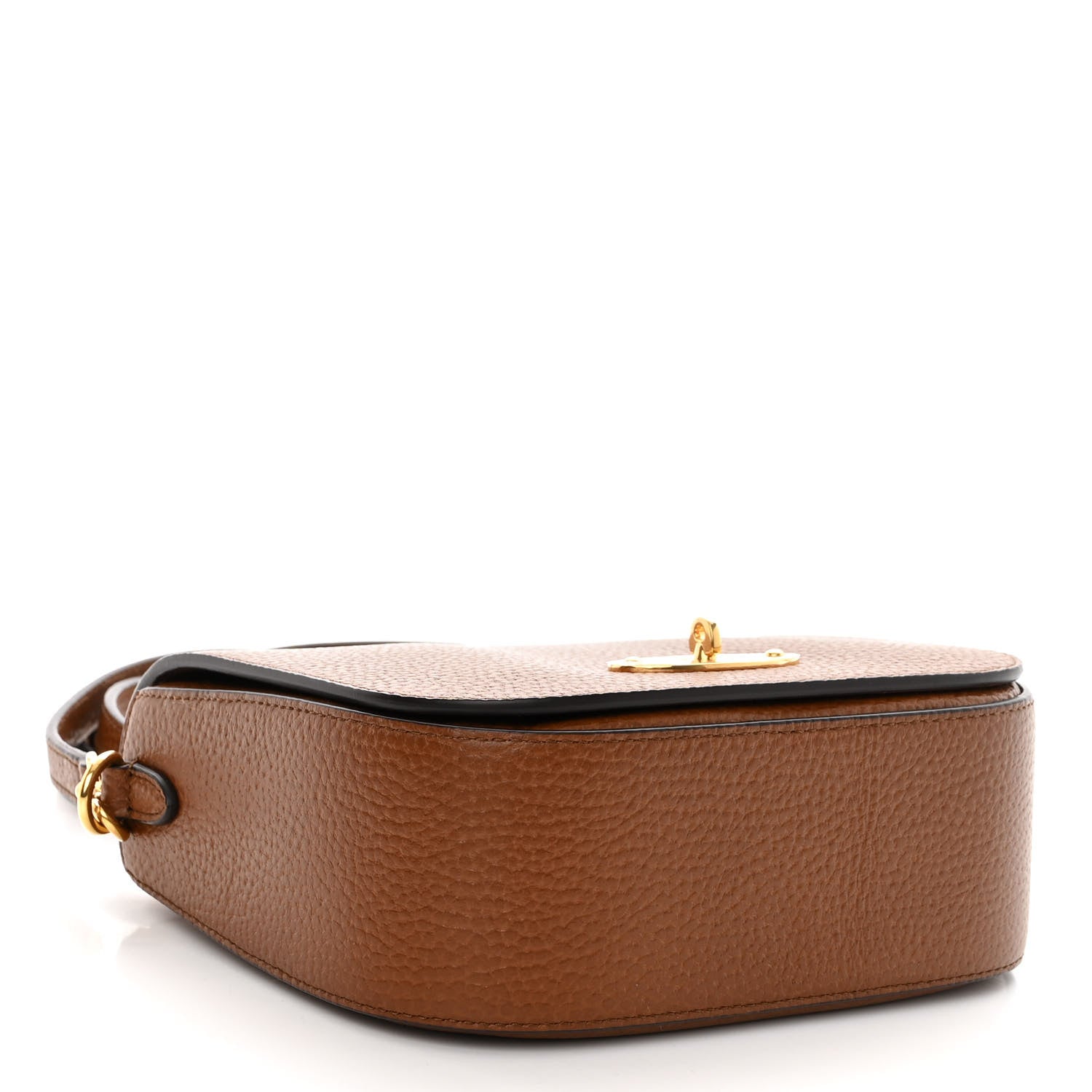 Mulberry Classic Grained Calfskin Small Darley Satchel Oak 4 of 9