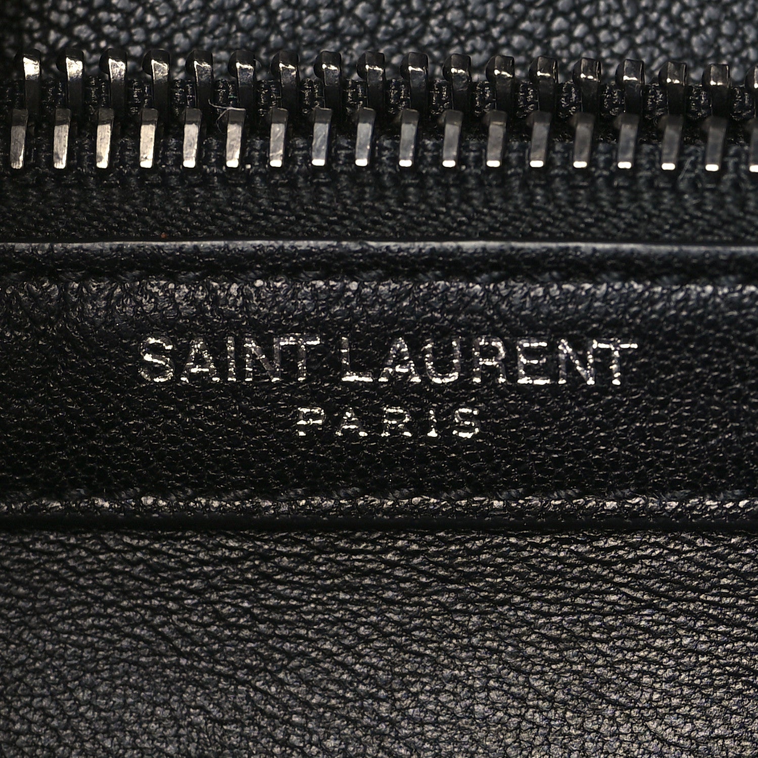 Saint Laurent Sheepskin Matelasse Chevron Patchwork Monogram Medium College Bag Black 6 of 9