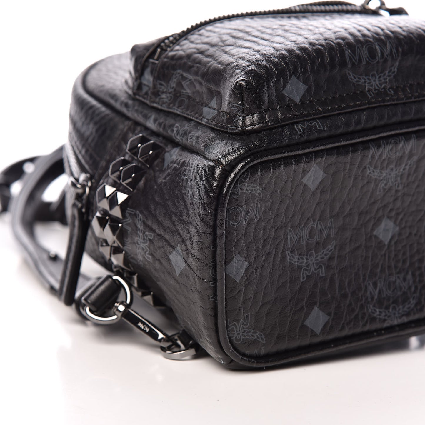 Visetos Studded X-Mini Bebe Boo Backpack Black