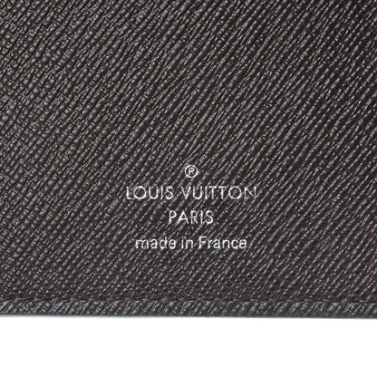 Louis Vuitton Taiga Brazza Wallet Acajou 6 of 8