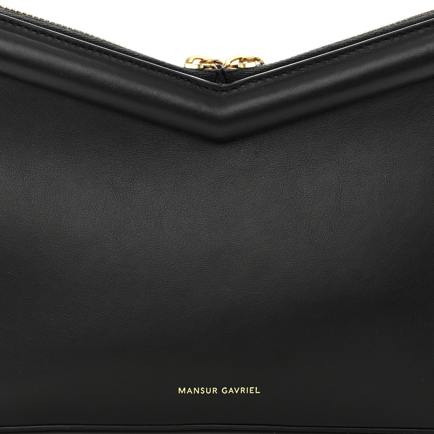 Smooth Calfskin Mini M Frame Bag Black