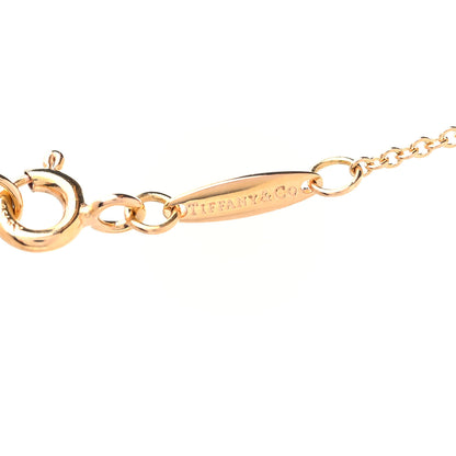 Tiffany 18K Rose Gold Diamond .03ct Elsa Peretti Diamonds by the Yard Pendant Necklace 5 of 6