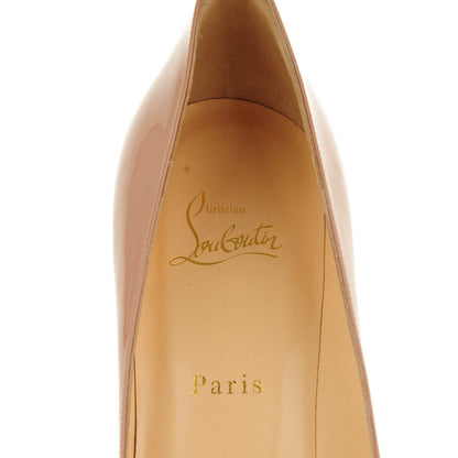 Christian Louboutin Patent Pigalle 100 Pumps 40 Nude 5 of 7