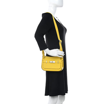 Hermes Swift Mini Jypsiere Jaune De Naples 2 of 11