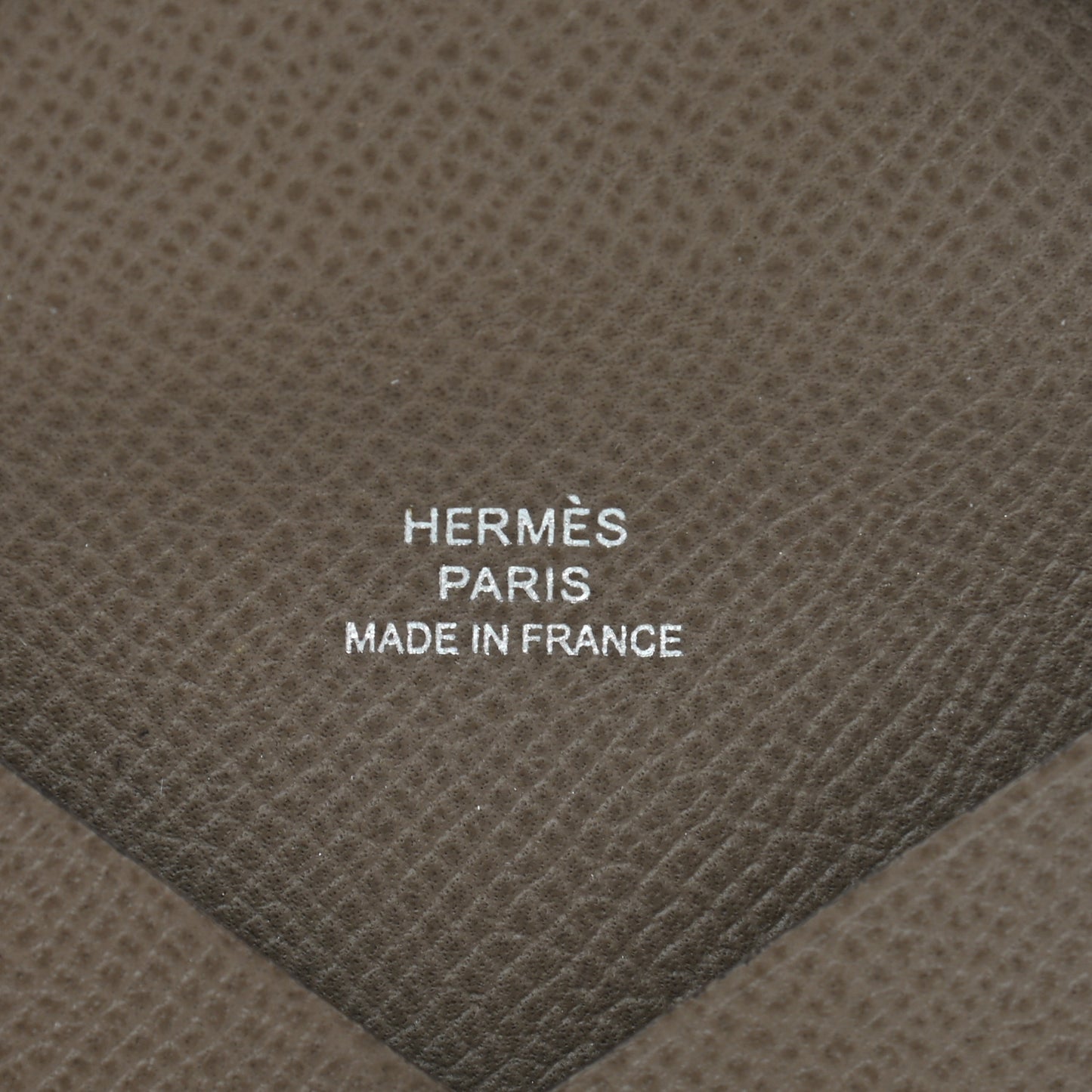 Epsom Calvi Card Case Etoupe