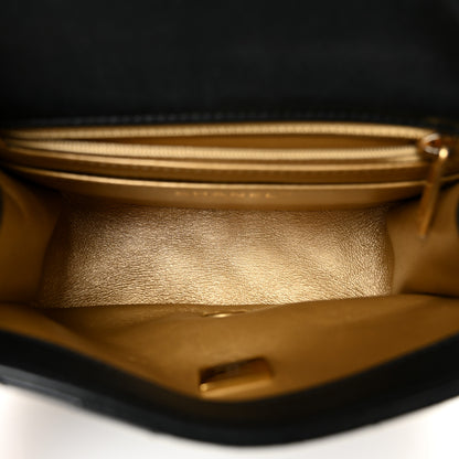 Chanel Lambskin Quilted Mini Pearl Crush Flap Black 5 of 11