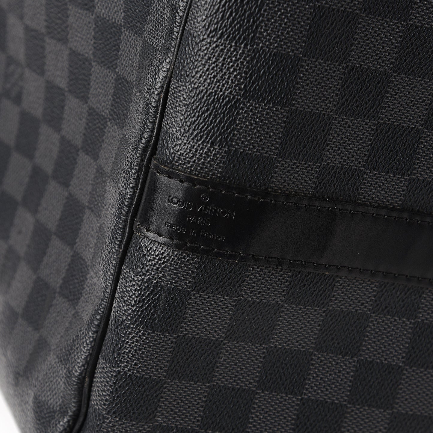 Damier Graphite Keepall Bandouliere 55