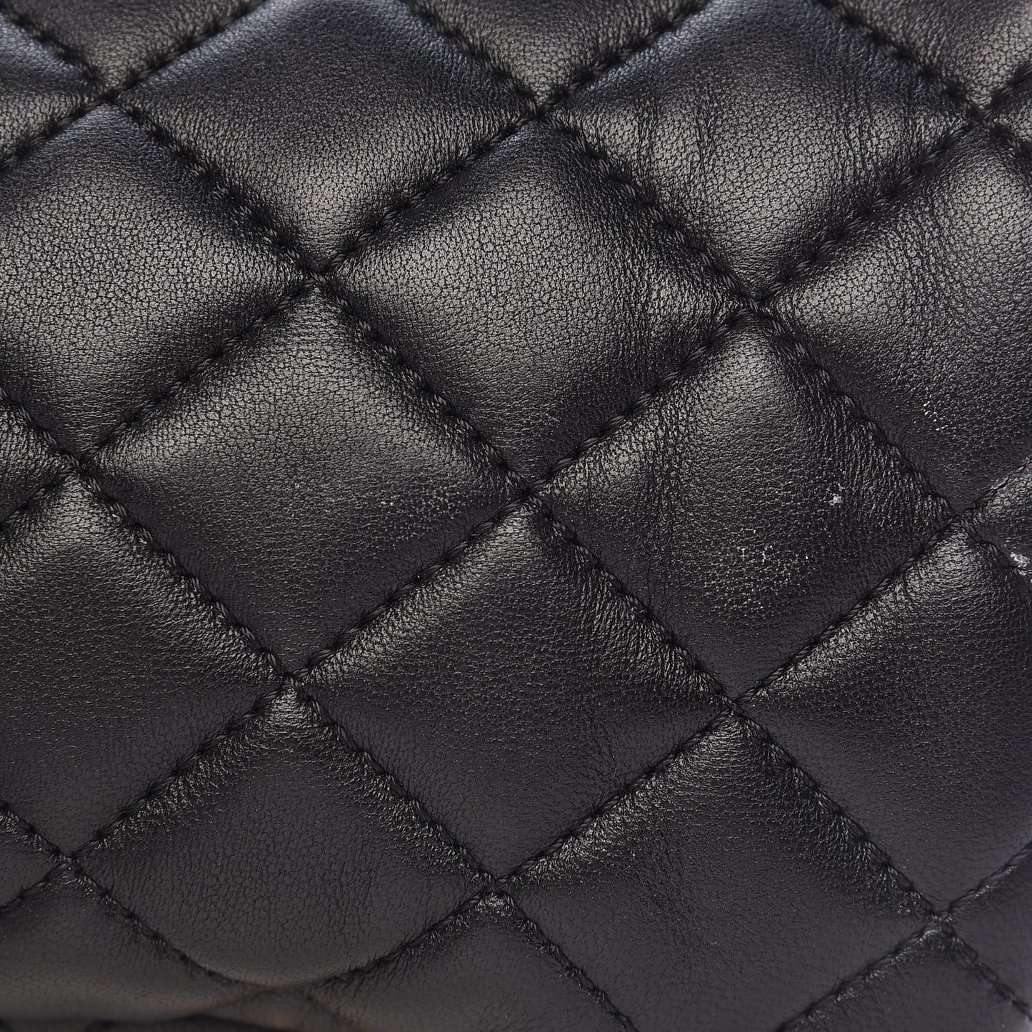 Lambskin Quilted Small Urban Spirit Backpack Black