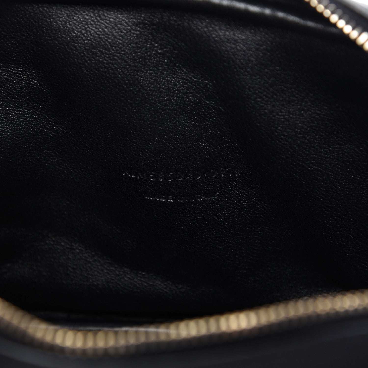 Saint Laurent Grain De Poudre Matelasse Monogram Mini Lou Camera Bag Black 9 of 10