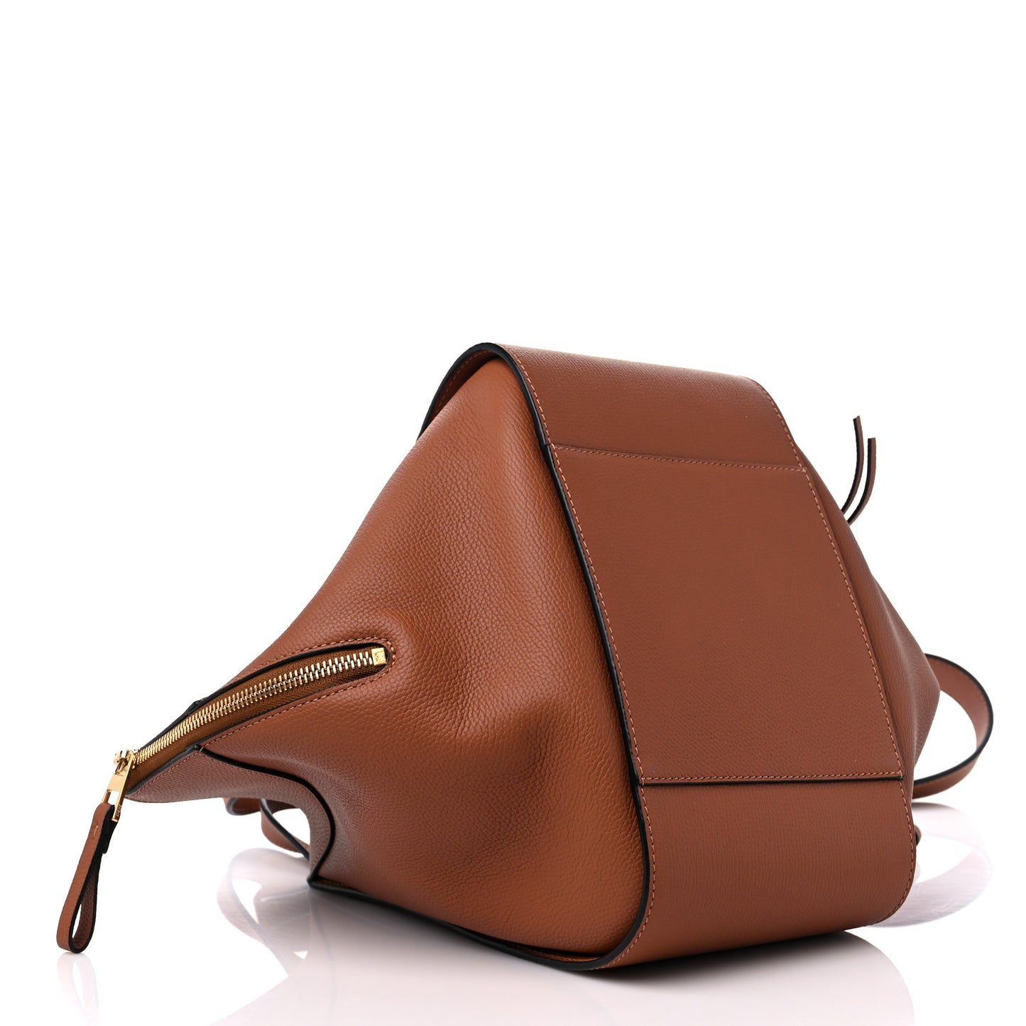 Calfskin Small Hammock Shoulder Bag Tan