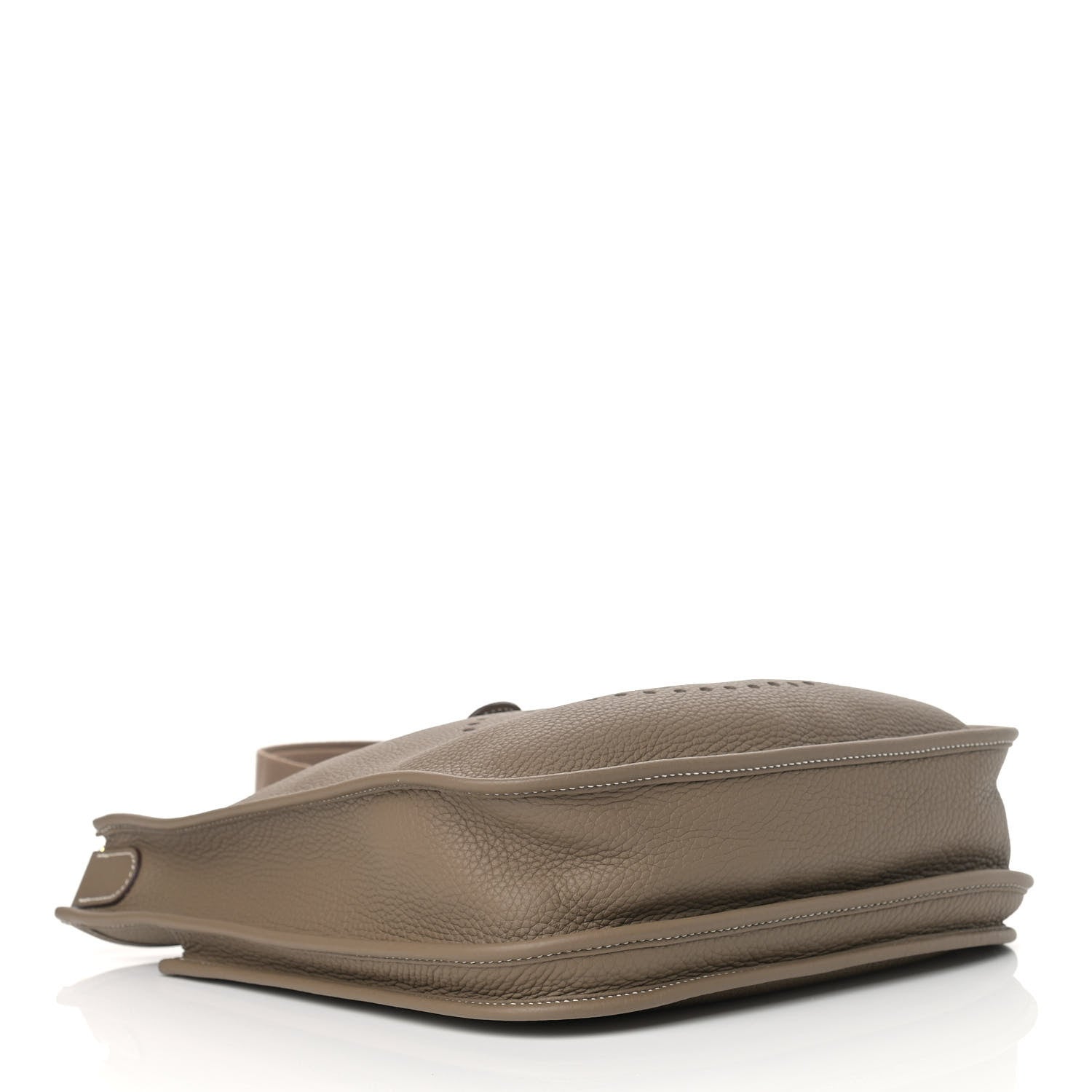 Hermes Taurillon Clemence Evelyne III PM Etoupe 3 of 8