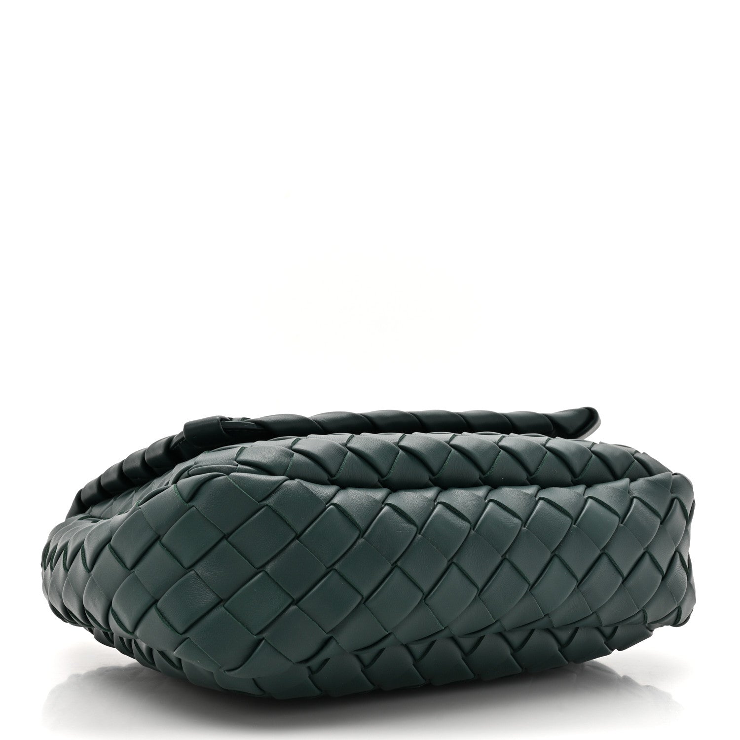Bottega Veneta Nappa Intrecciato Small Cobble Messenger Bag Emerald Green 4 of 11