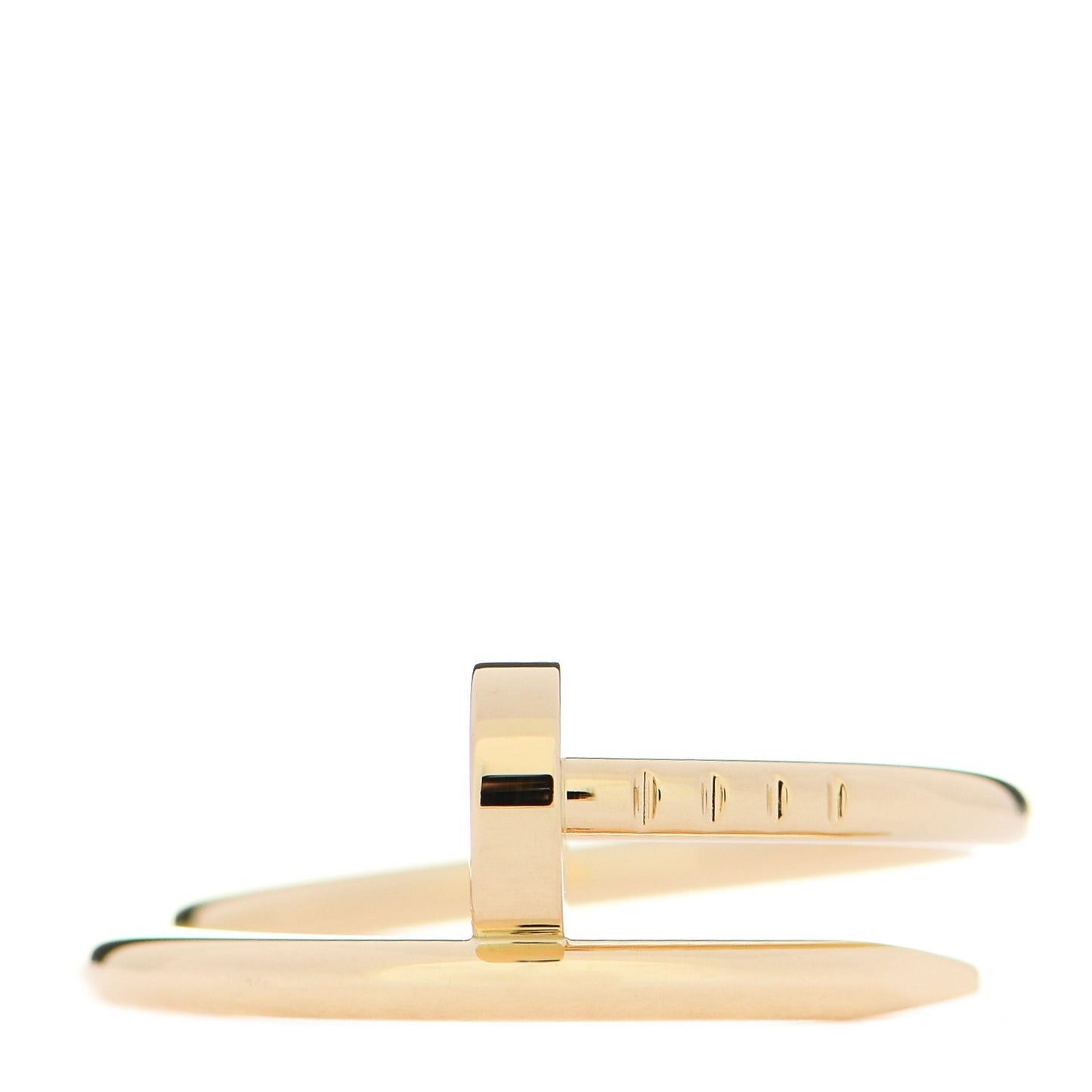 18K Yellow Gold Small Juste Un Clou Ring 53 6.25
