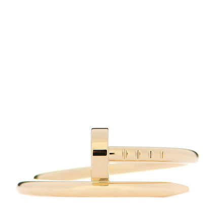 Cartier 18K Yellow Gold Small Juste Un Clou Ring 53 6.25 1 of 5