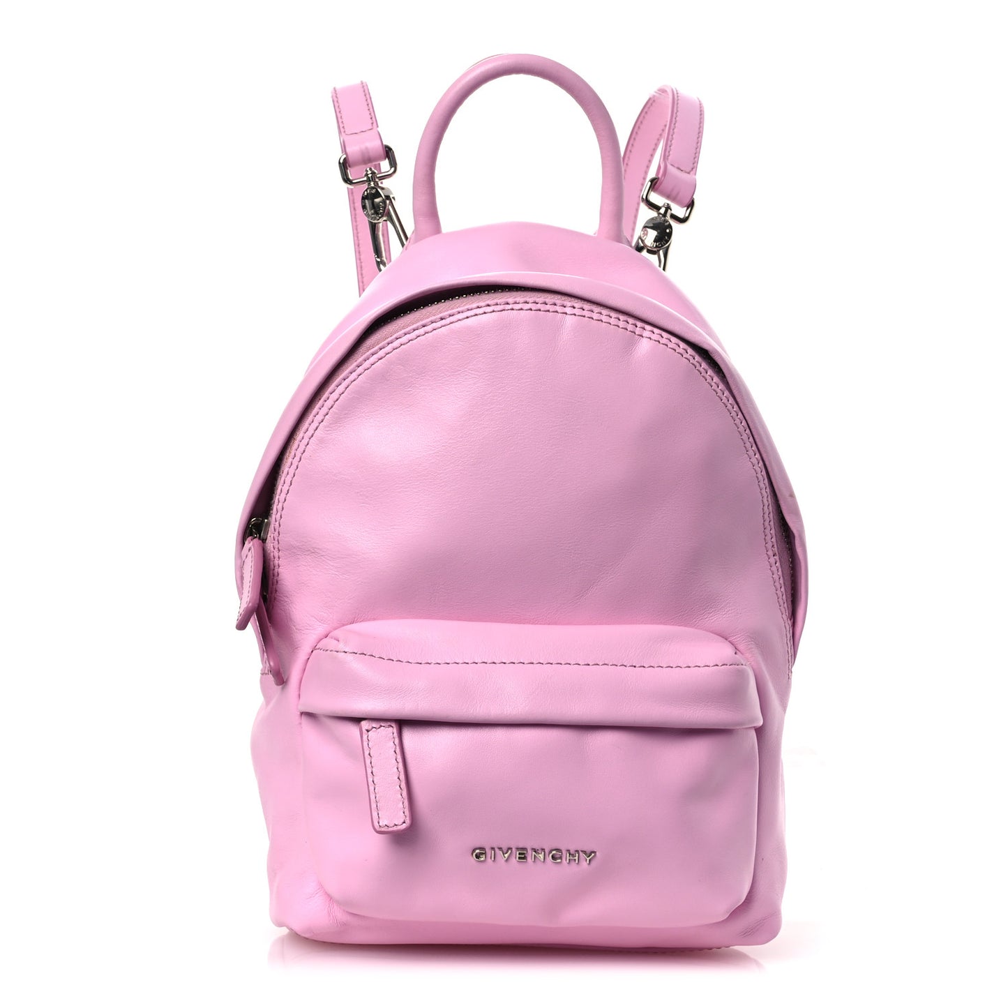 Smooth Calfskin Nano Backpack Bright Pink