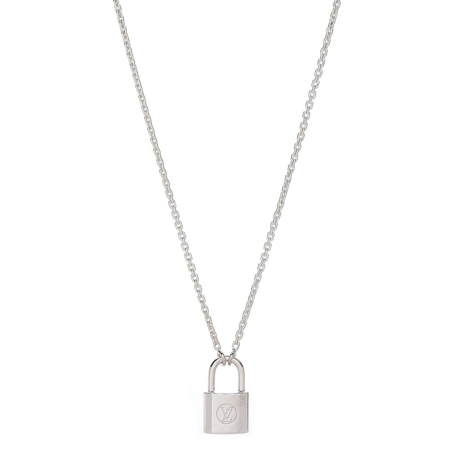 Sterling Silver Lockit Necklace