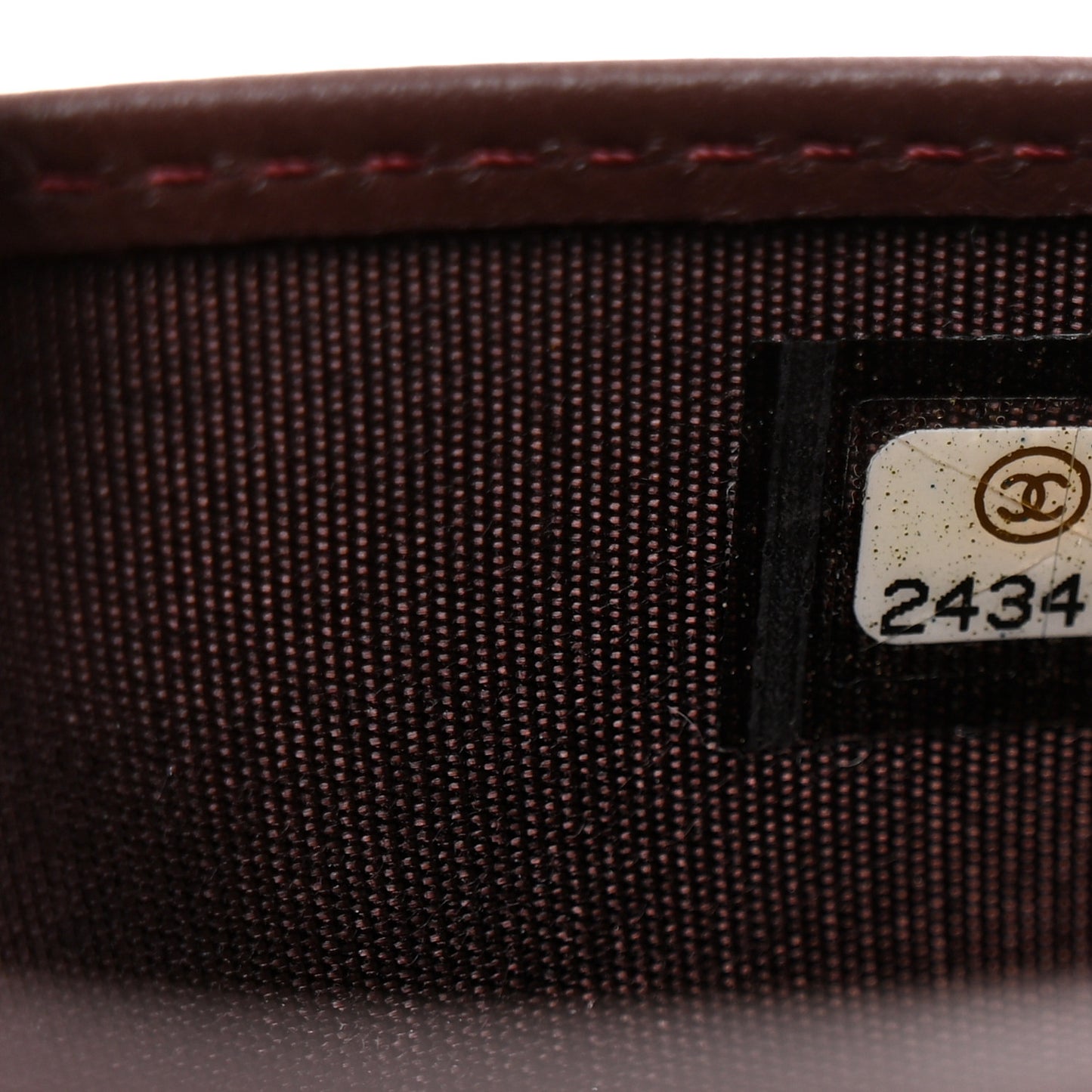 Lambskin Quilted Trendy CC Yen Wallet Black