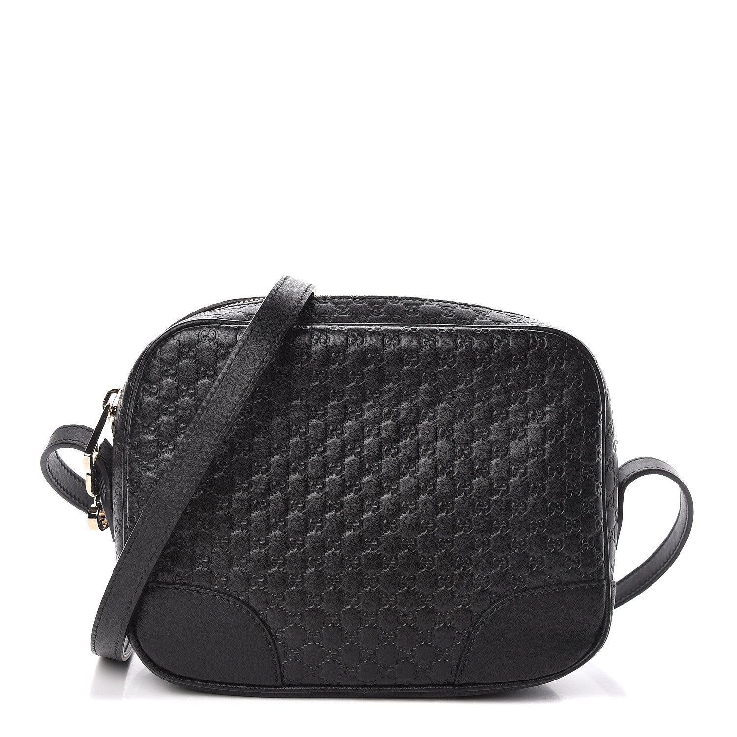 Gucci Microguccissima Mini Bree Messenger Bag Black 2 of 10