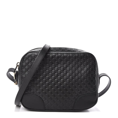 Gucci Microguccissima Mini Bree Messenger Bag Black 2 of 10