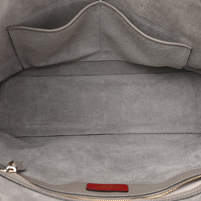 Valentino Garavani Grained Calfskin Rockstud Shoulder Tote Perla 5 of 10