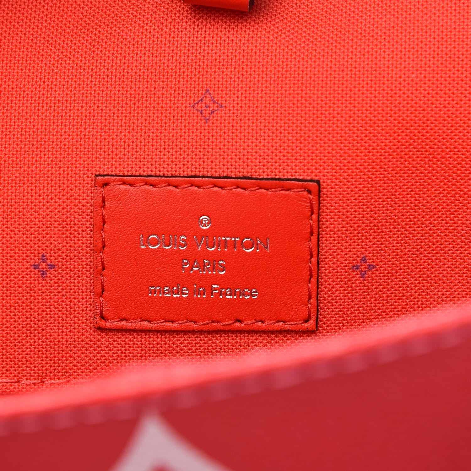 Louis Vuitton Monogram Escale Onthego GM Rouge 7 of 11