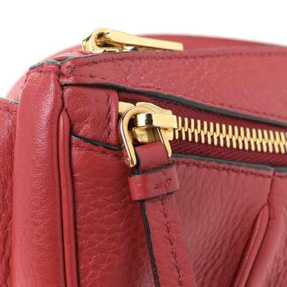 Prada Vitello Daino Small Belt Bag Rosso 23 of 26