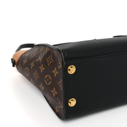 Louis Vuitton Calfskin Monogram On My Side Black 7 of 8