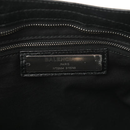 Balenciaga Agneau Classic Silver Hardware City Black 5 of 7