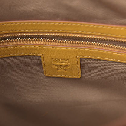 MCM Visetos Medium Klara Hobo Cognac Yellow 6 of 10