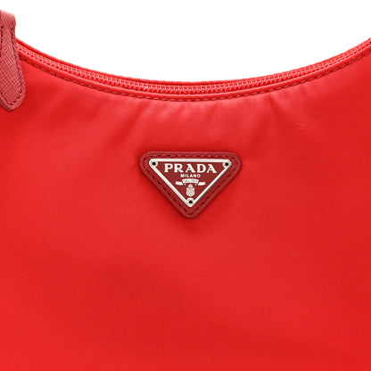 Prada Tessuto Nylon Mini Re-Edition 2000 Bag Rosso 9 of 11