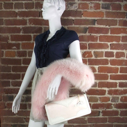 Christian Dior D'Trick Fox Fur Pearls Bag 3 of 12