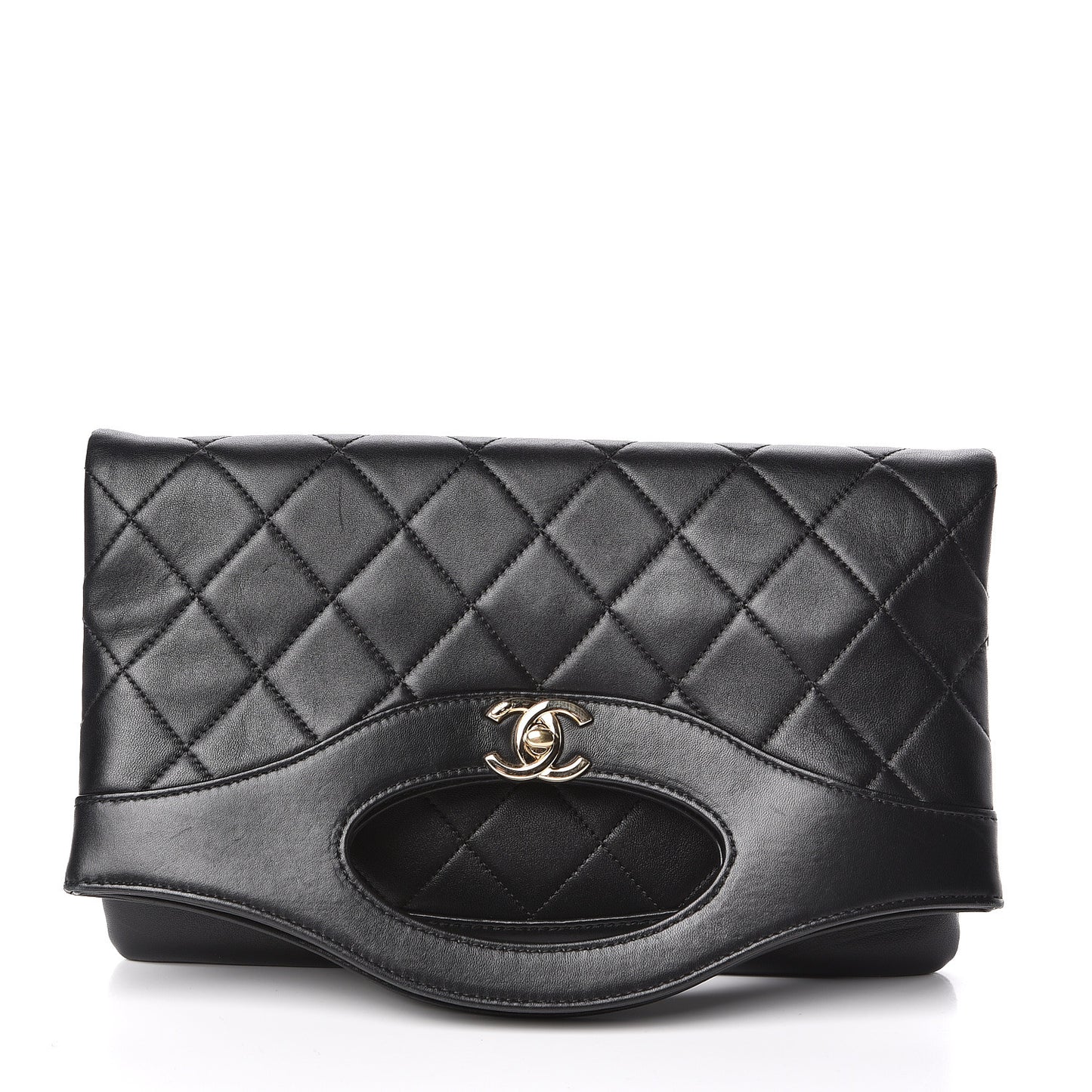 Lambskin 31 Clutch Black