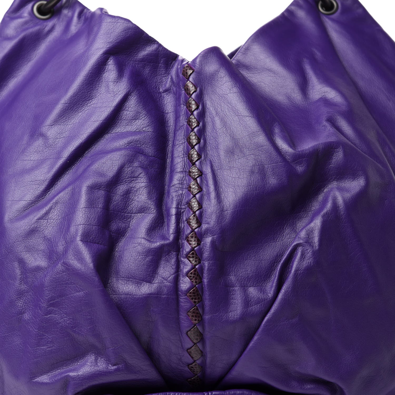 Bottega Veneta Nappa Intrecciato Ayers Large Hobo Violet 9 of 9