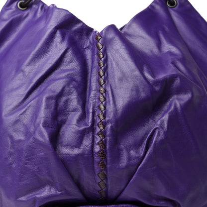 Bottega Veneta Nappa Intrecciato Ayers Large Hobo Violet 9 of 9