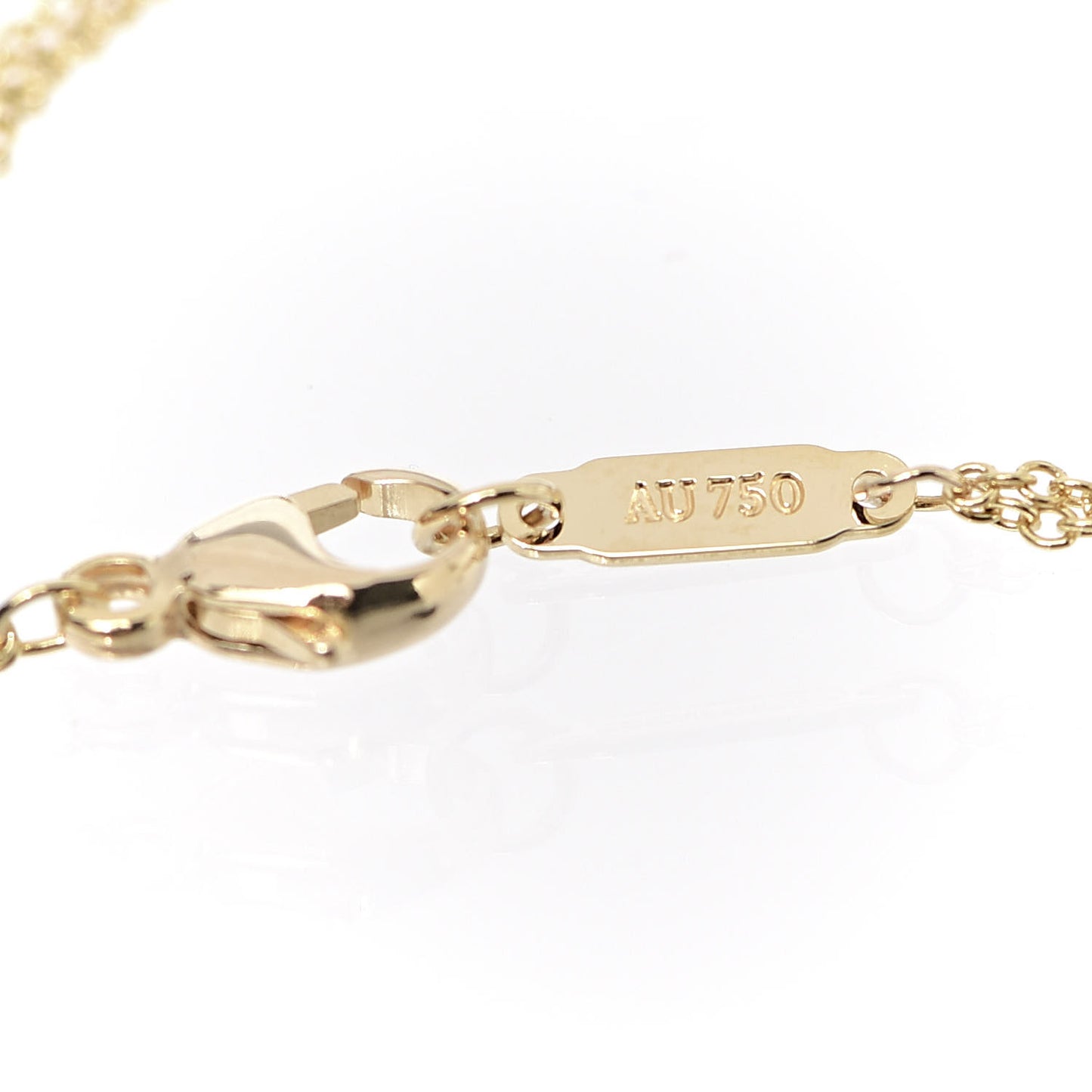 18K Yellow Gold Infinity Bracelet