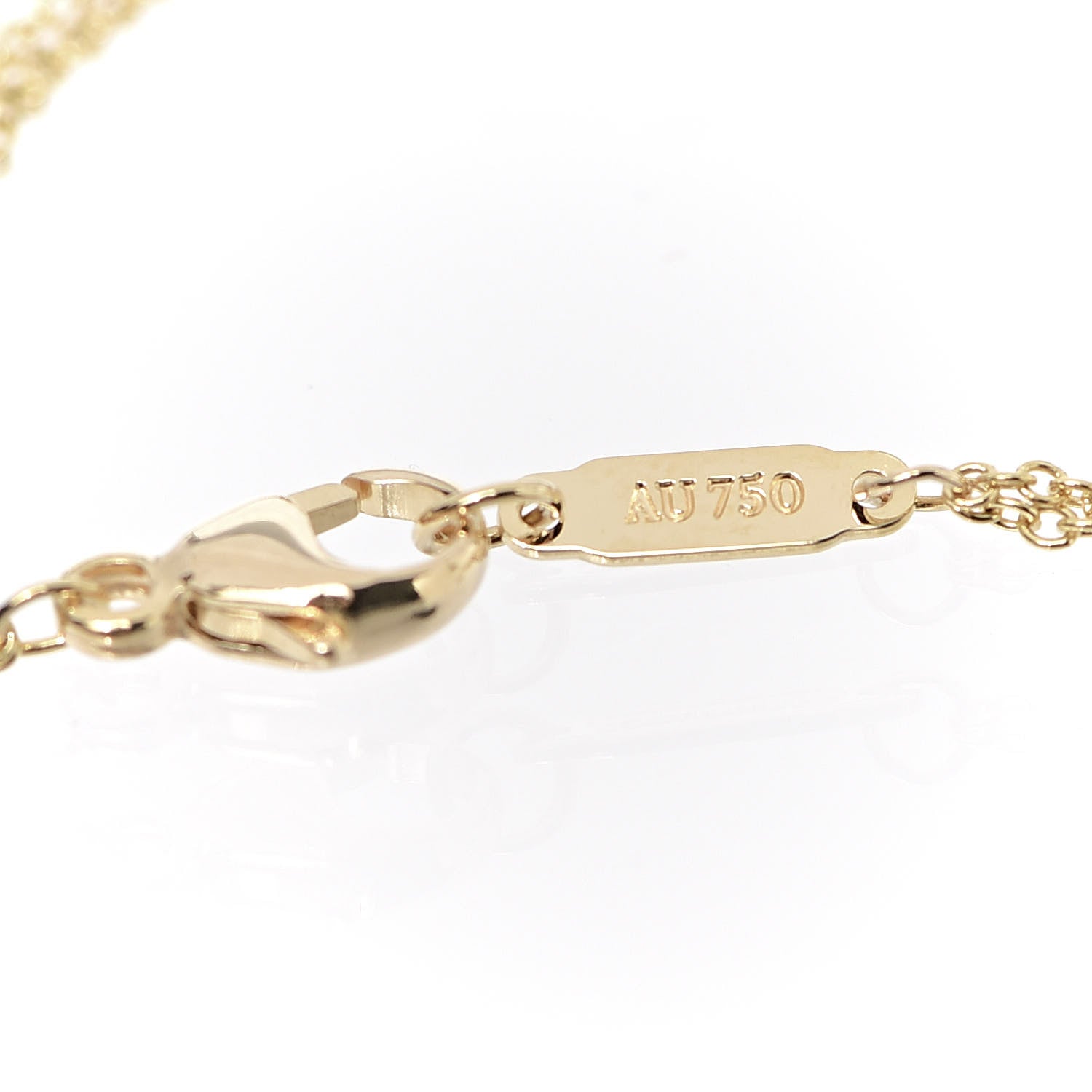 Tiffany 18K Yellow Gold Infinity Bracelet 5 of 6