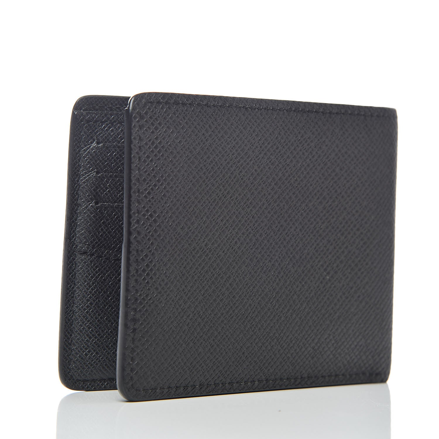 Louis Vuitton Taiga Slender Wallet Black 3 of 7