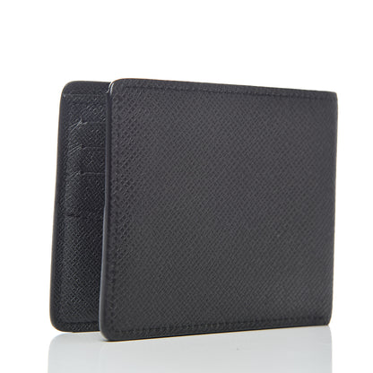 Louis Vuitton Taiga Slender Wallet Black 3 of 7